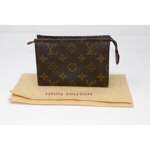 Louis Vuitton Vintage Monogram Canvas Toiletry Pouch 15